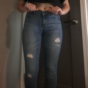 Joe’s Stitched Skinny Jeans